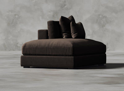 Opulent Modular Sofa I Cherubic I Dark Brown