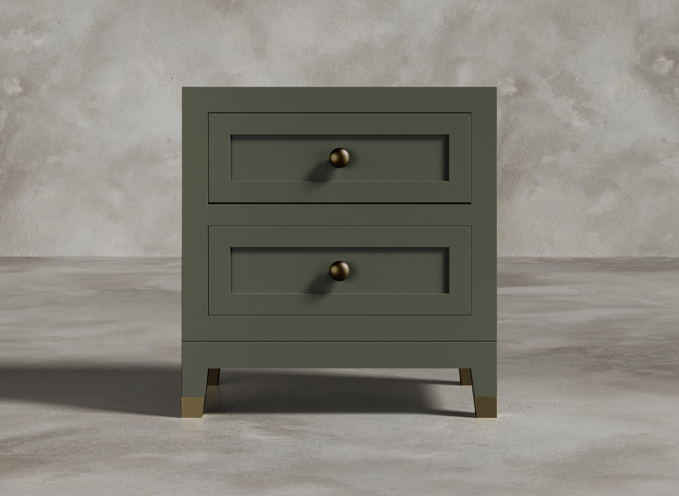 British Handmade Furniture I Bedroom I Viridian I Olive Green