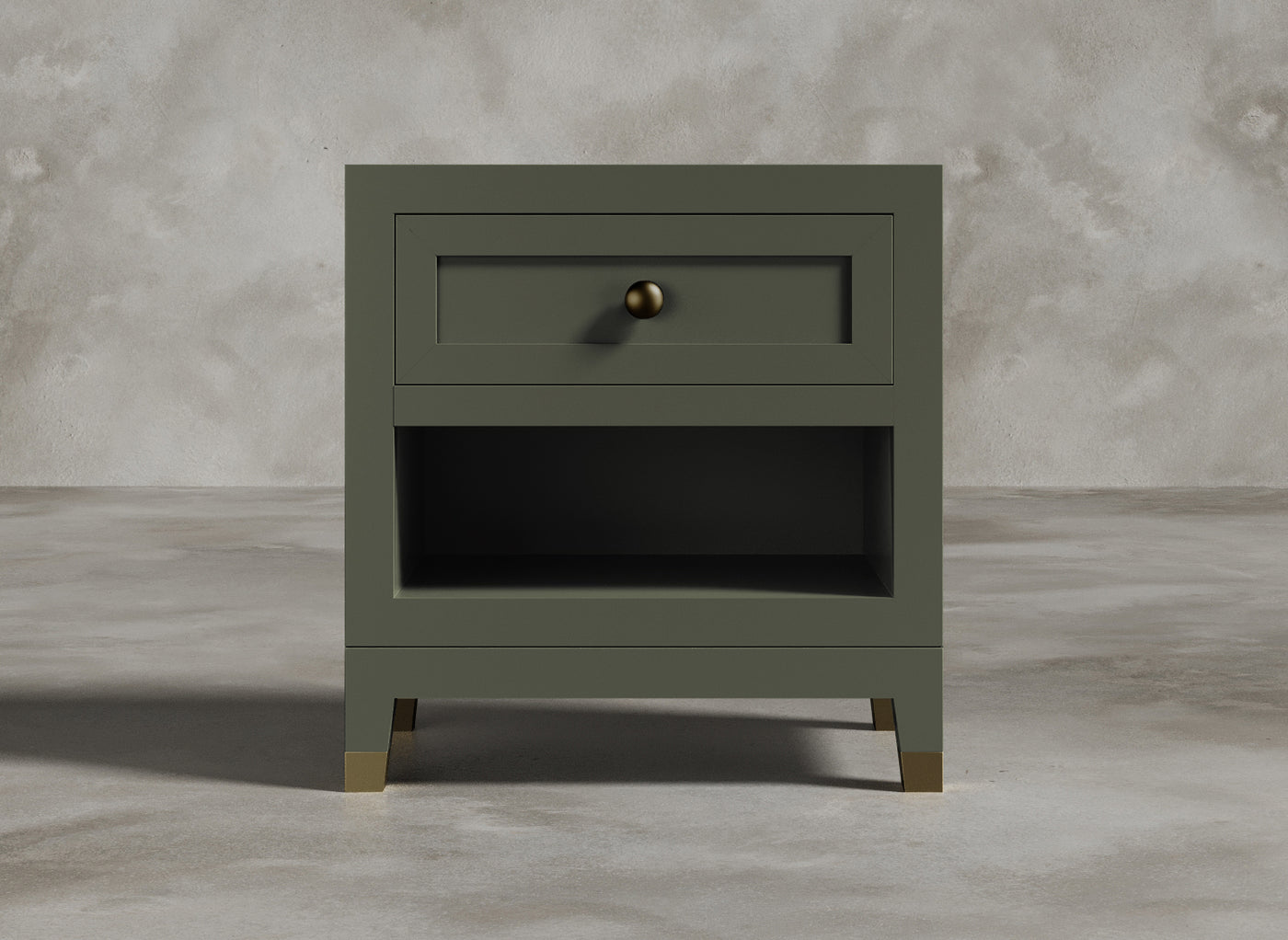 British Handmade Furniture I Bedroom I Viridian I Olive Green