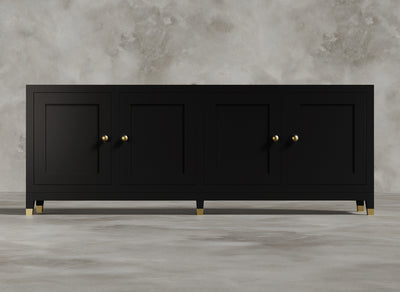 British Handmade Furniture I Living Room I Sable I Black