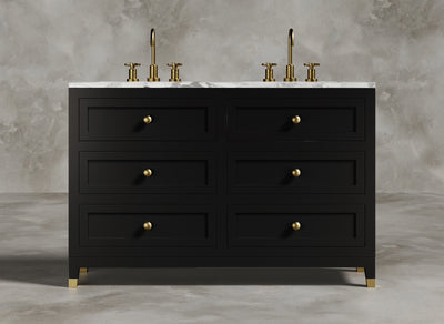 British Handmade Furniture I Bathroom Vanity I Sable I Black