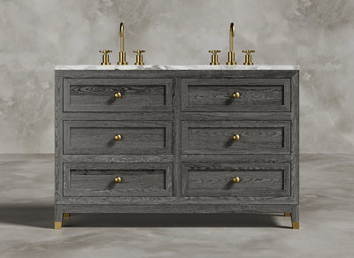 British Handmade Furniture I Bathroom Vanity I Oxford I Light Grey