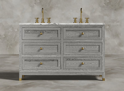 British Handmade Furniture I Bathroom Vanity I Dove I Light Grey
