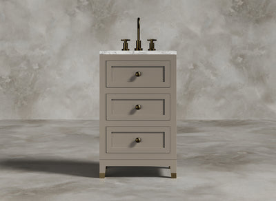 British Handmade Furniture I Bathroom Vanity I Tapestry I Beige