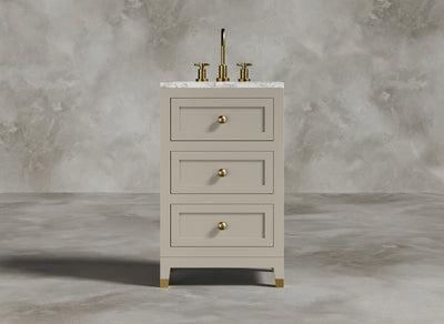 British Handmade Furniture I Bathroom Vanity I Chiffon I Warm Cream