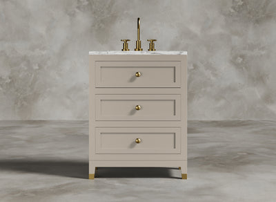 British Handmade Furniture I Bathroom Vanity I Chiffon I Warm Cream