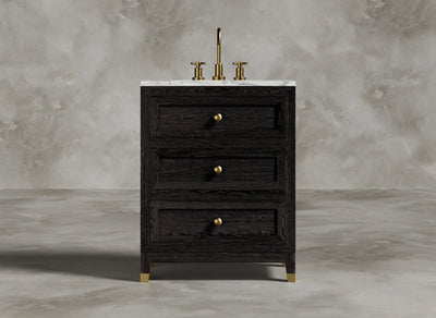 British Handmade Furniture I Bathroom Vanity I Umber I Brown