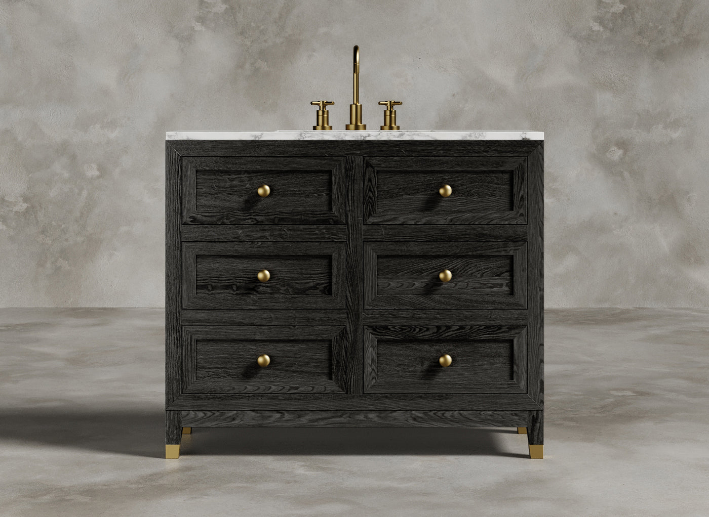 British Handmade Furniture I Bathroom Vanity I Shadow I Dark Grey