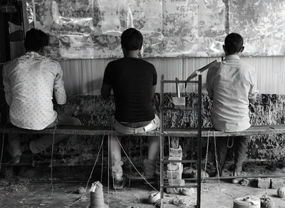 Handwoven Rug I The Maldivian Collection I Three