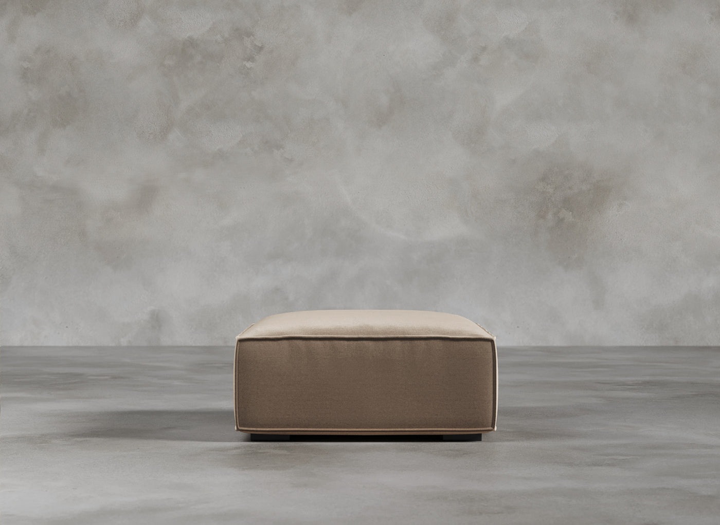 Modular Sofa I Odette I Natural Hessian I Taupe