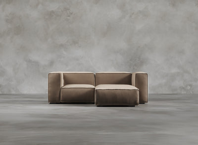 Modular Sofa High I Odette I Natural Hessian I Taupe