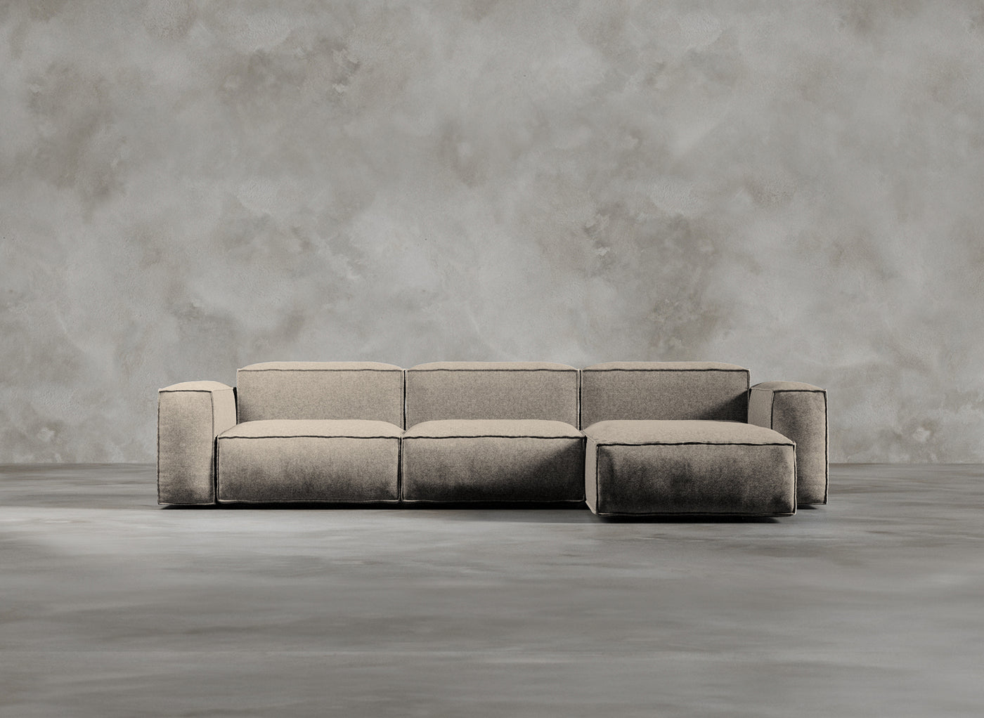 Modular Sofa I Davenport I Muslin I Beige