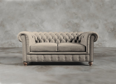 Chesterfield Sofa I Davenport I Muslin I Beige