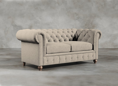 Chesterfield Sofa I Davenport I Muslin I Beige