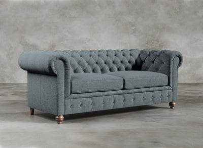 Chesterfield Sofa I Davenport I Anchor I Medium Grey