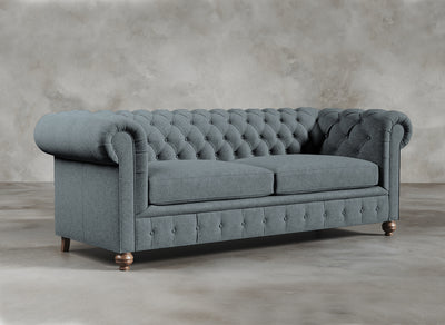 Chesterfield Sofa I Davenport I Anchor I Medium Grey