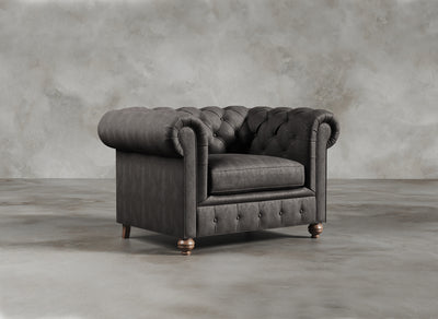 Chesterfield Sofa I Belvedere I Umber I Dark Brown