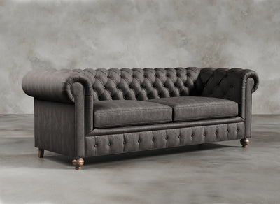 Chesterfield Sofa I Belvedere I Umber I Dark Brown