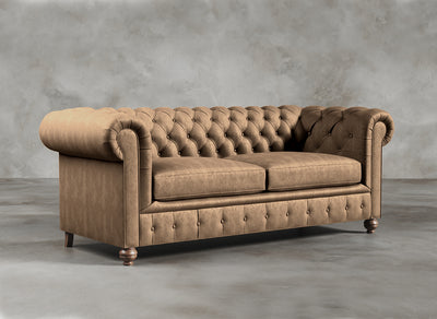 Chesterfield Sofa I Belvedere I Tawny I Tan