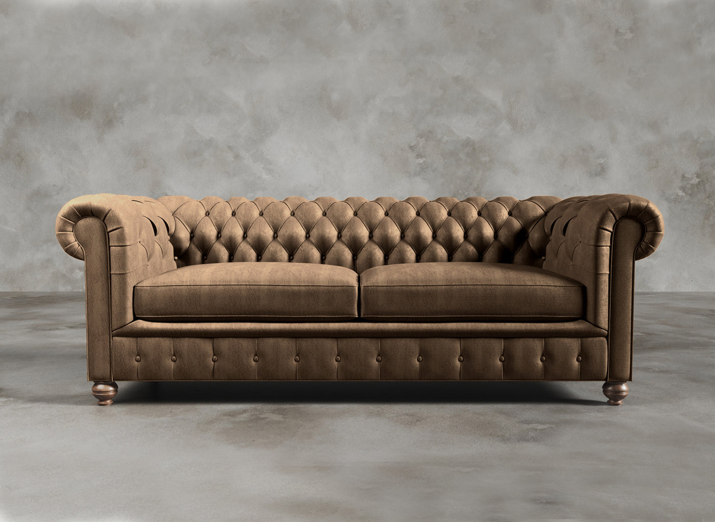 Chesterfield Sofa I Belvedere I Tawny I Tan