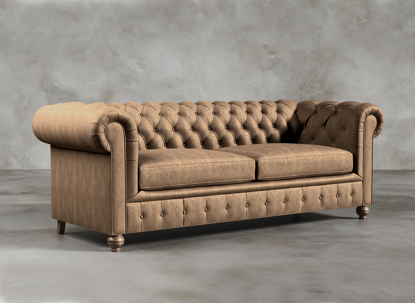 Chesterfield Sofa I Belvedere I Tawny I Tan