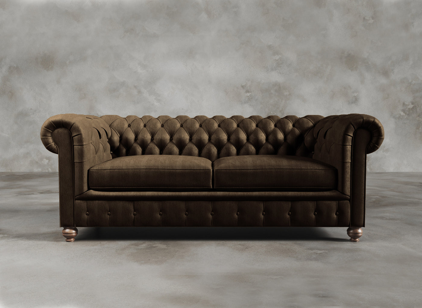 Chesterfield Sofa I Belvedere I Sepia I Medium Warm Brown