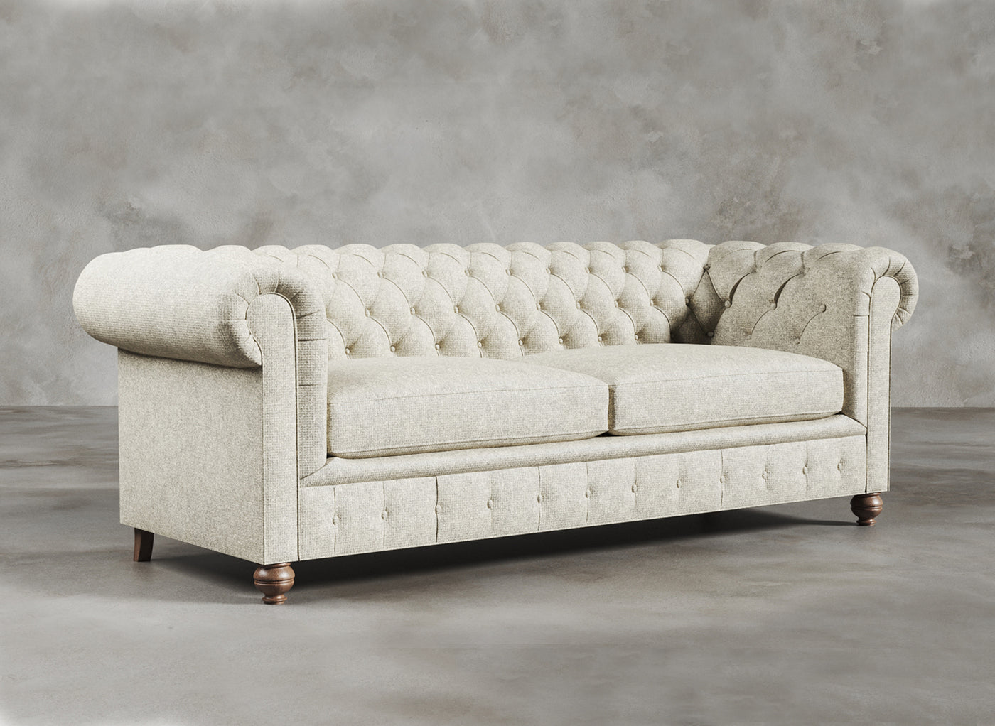 Chesterfield Sofa I Kensington I Pearl I Cream