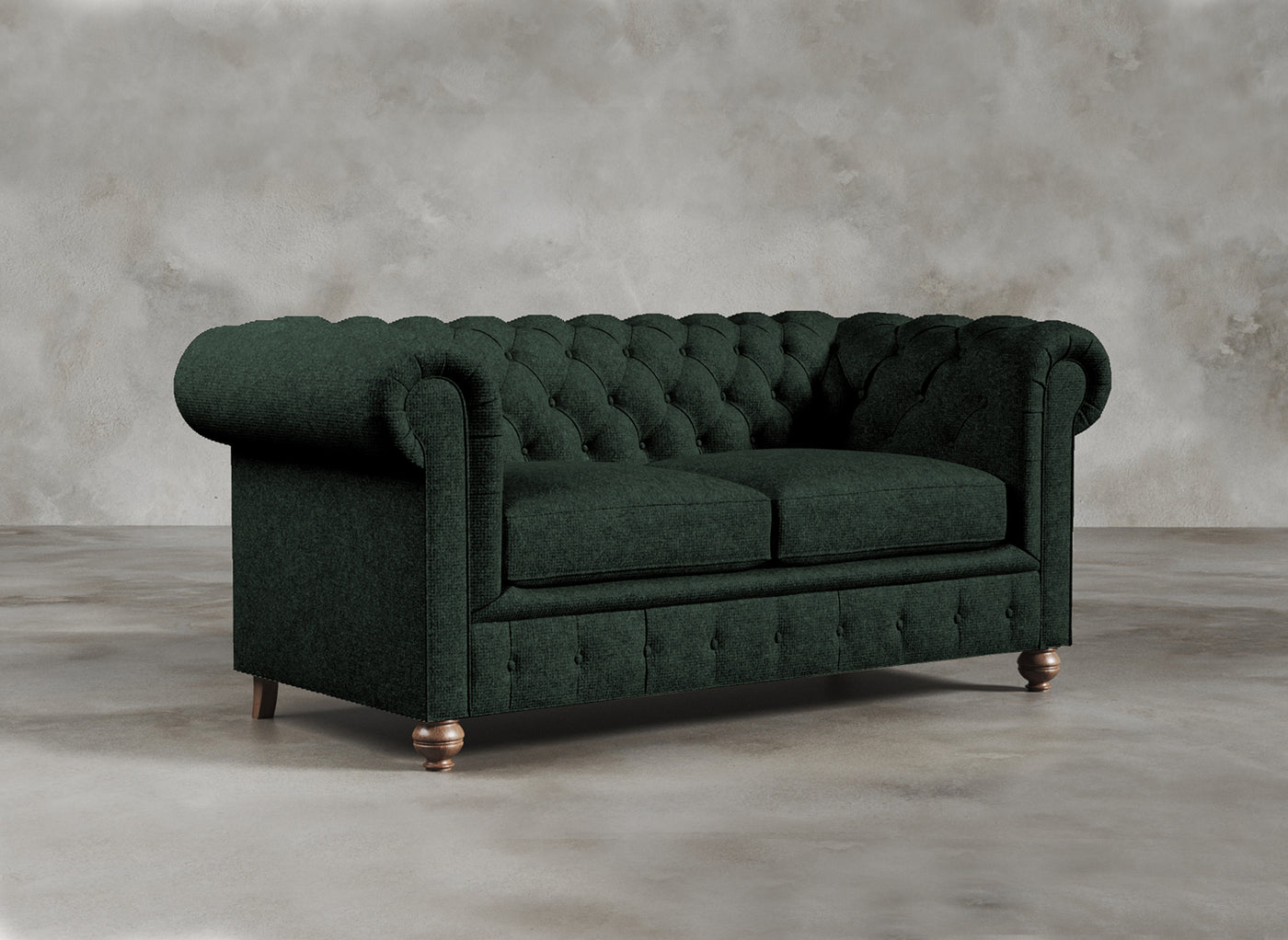 Chesterfield Sofa I Kensington I Phthaio I Dark Green