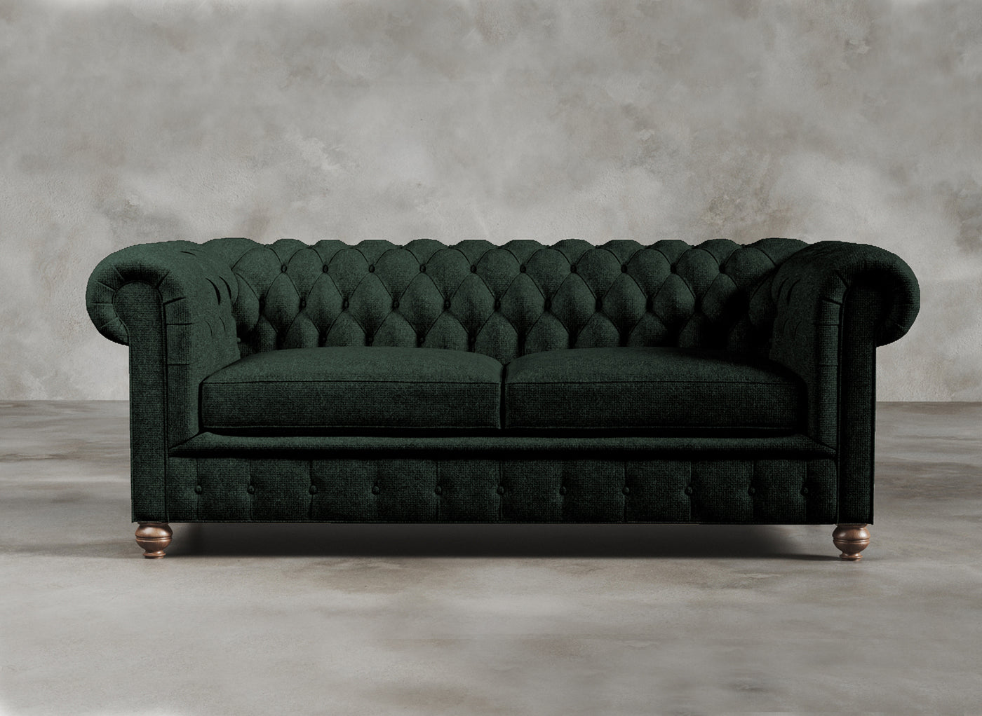 Chesterfield Sofa I Kensington I Phthaio I Dark Green