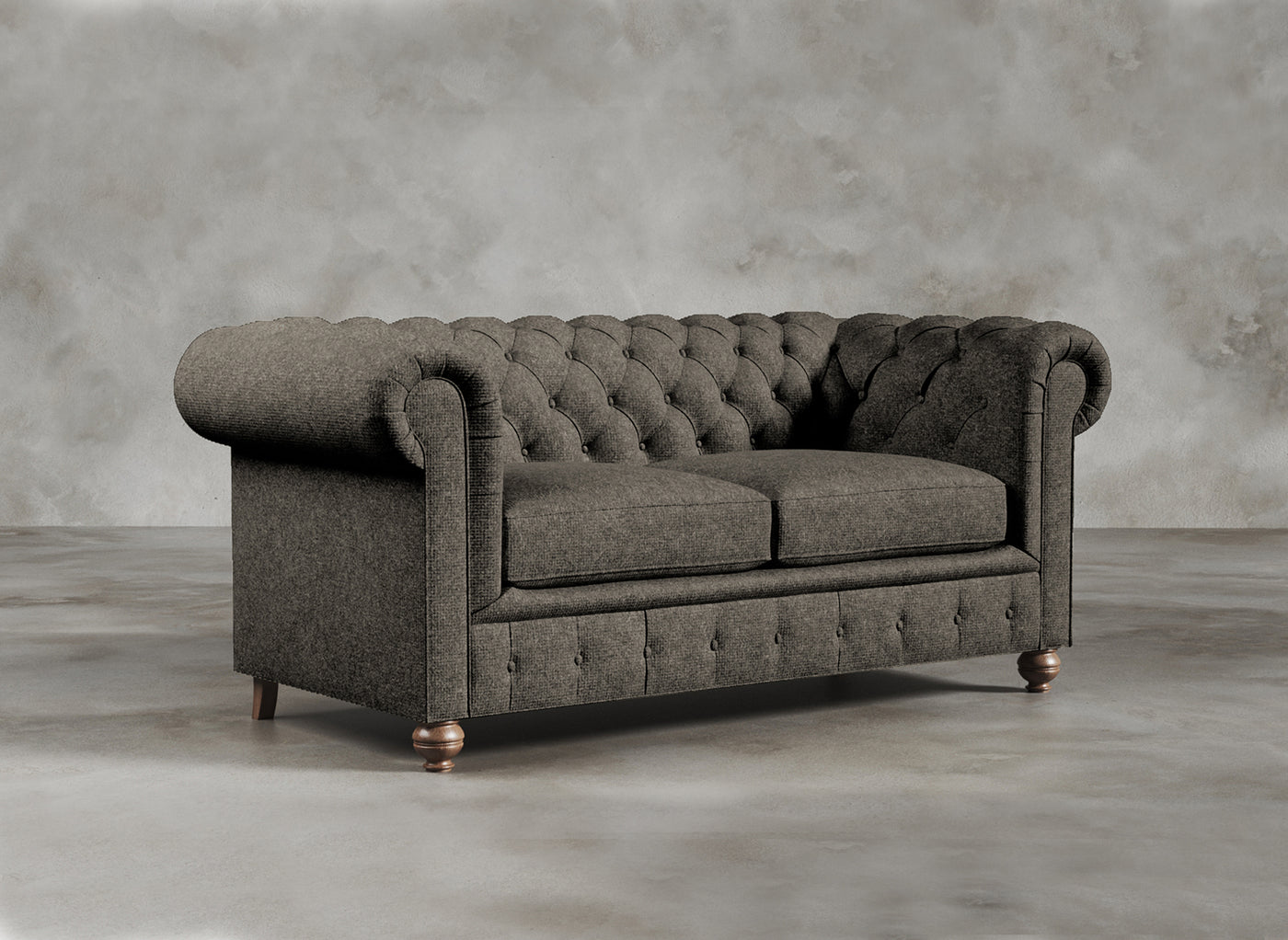 Chesterfield Sofa I Kensington I Russet I Medium Warm Brown