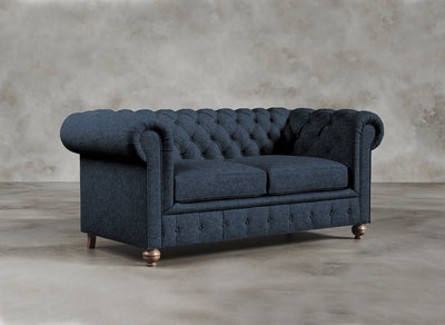 Chesterfield Sofa I Kensington I Azure I Dark Blue