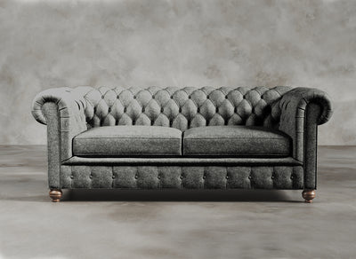 Chesterfield Sofa I Kensington I Fiord I Medium Grey