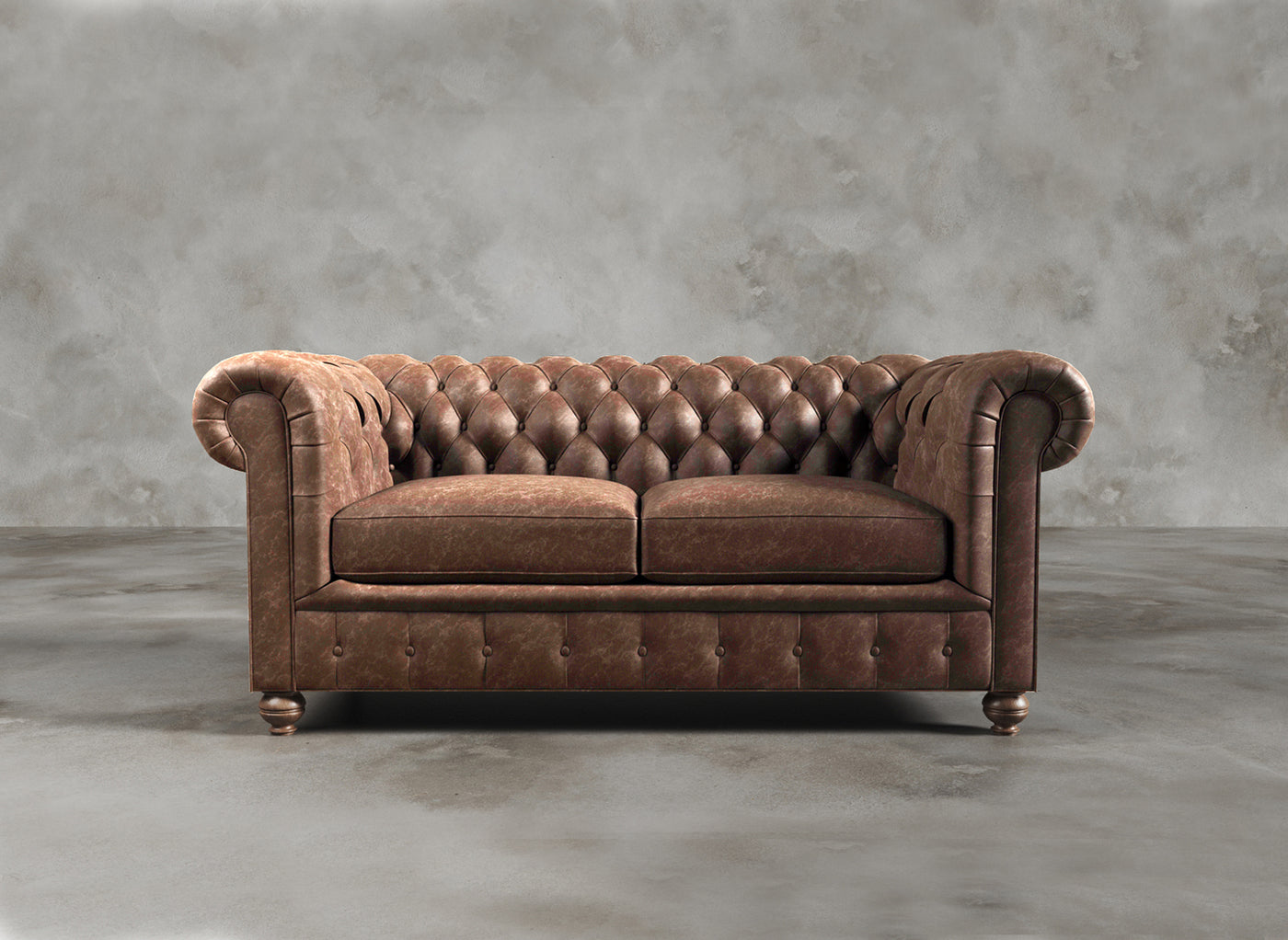 Chesterfield Sofa I Belgravia I Sepia I Warm Brown