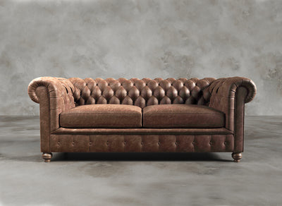 Chesterfield Sofa I Belgravia I Sepia I Warm Brown