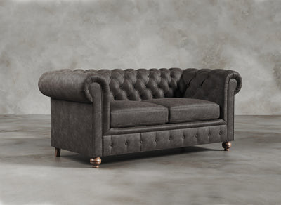 Chesterfield Sofa I Belgravia I Carob I Dark Grey/Brown