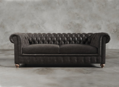 Chesterfield Sofa I Belgravia I Carob I Dark Grey/Brown