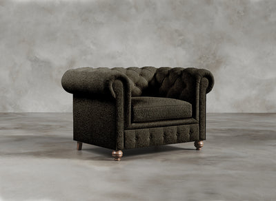 Chesterfield Sofa I Dalston I Onyx I Black