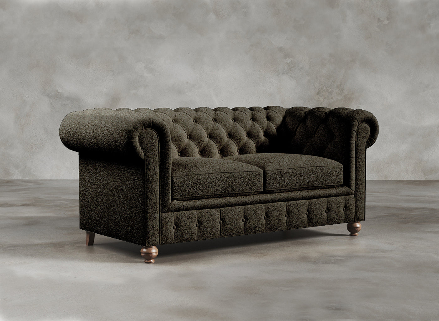 Chesterfield Sofa I Dalston I Onyx I Black