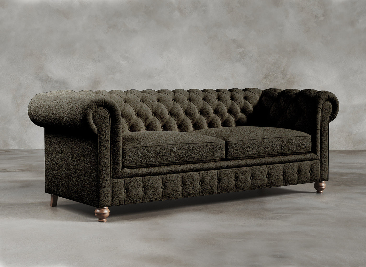 Chesterfield Sofa I Dalston I Onyx I Black