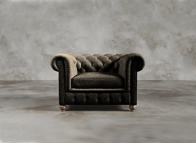 Chesterfield Sofa I Dalston I Ashen I Dark Grey