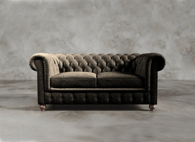 Chesterfield Sofa I Dalston I Ashen I Dark Grey