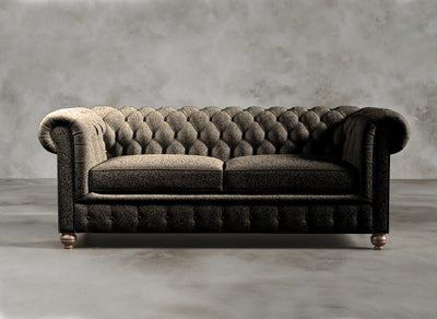 Chesterfield Sofa I Dalston I Ashen I Dark Grey