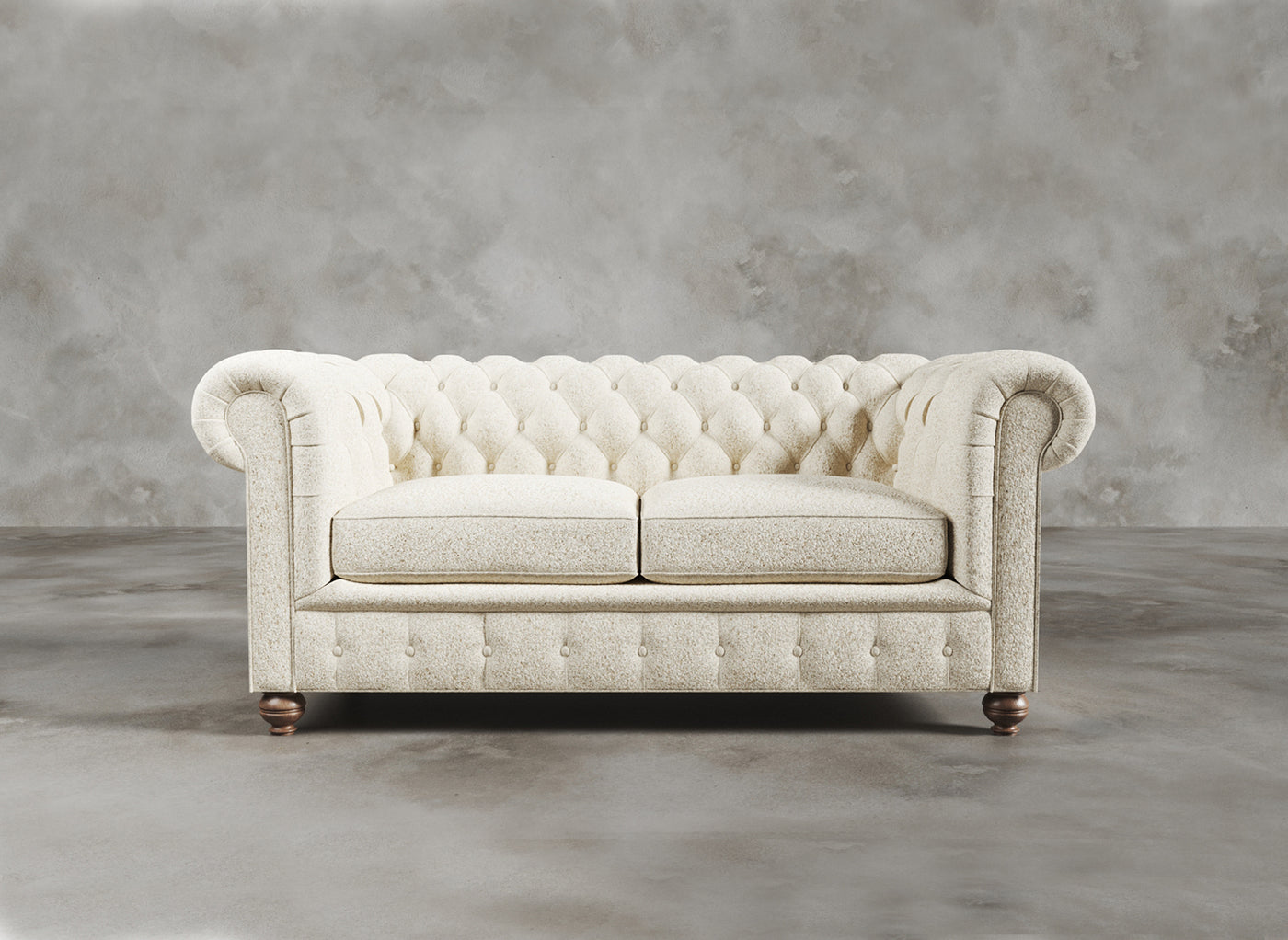 Chesterfield Sofa I Dalston I Gardenia I Cream