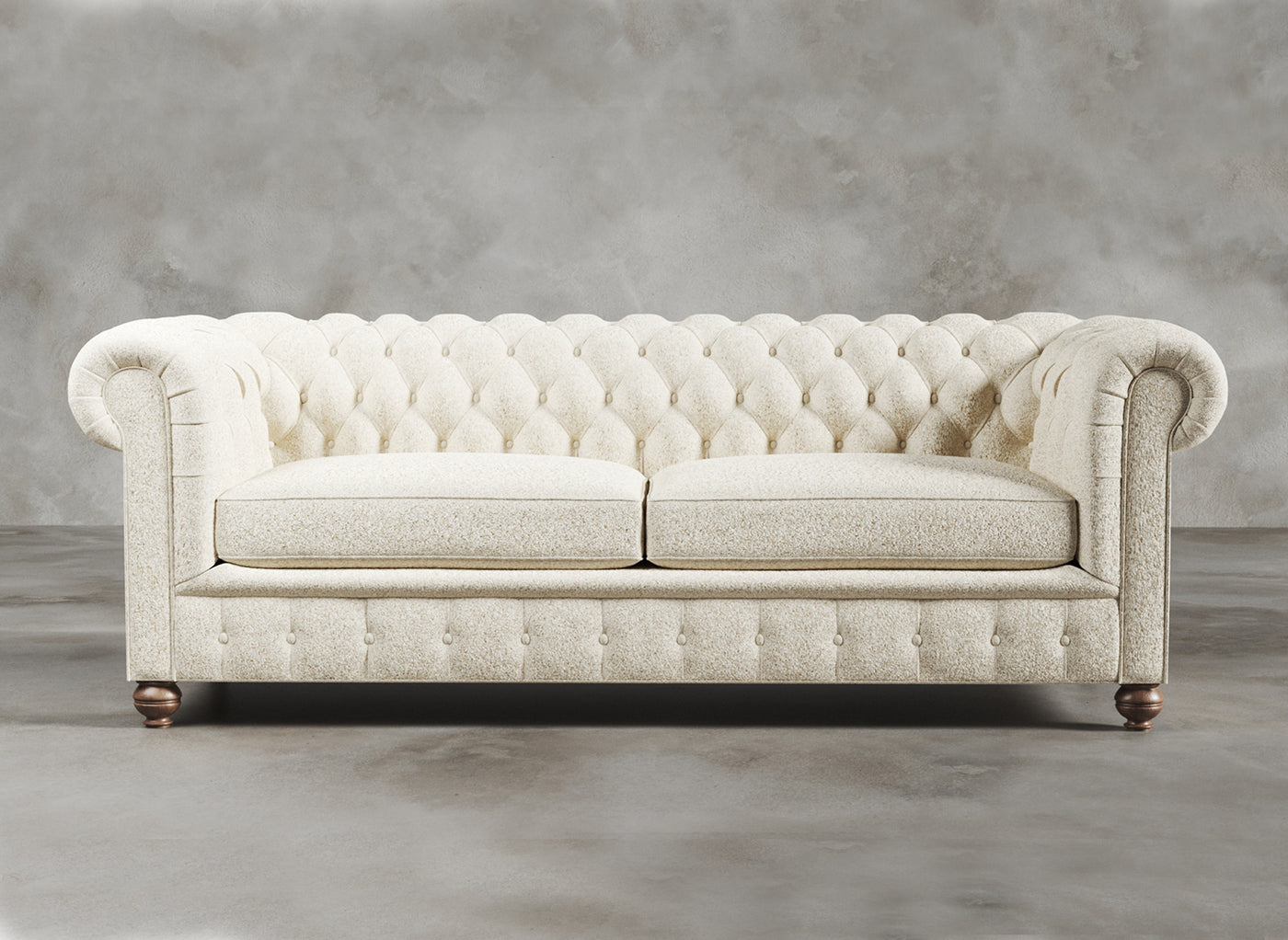 Chesterfield Sofa I Dalston I Gardenia I Cream