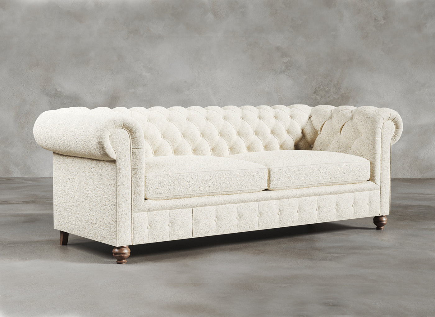 Chesterfield Sofa I Dalston I Gardenia I Cream