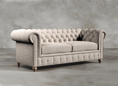 Chesterfield Sofa I Dalston I Cocoa Mist I Mink