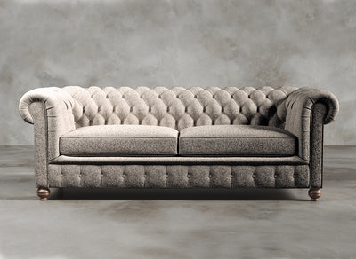 Chesterfield Sofa I Dalston I Cocoa Mist I Mink
