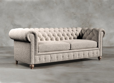 Chesterfield Sofa I Dalston I Cocoa Mist I Mink
