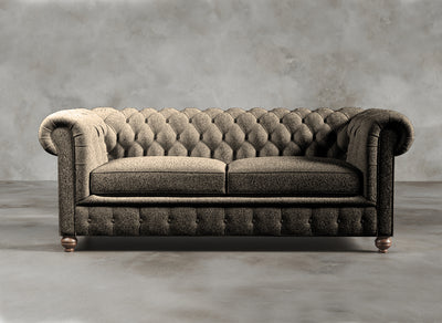 Chesterfield Sofa I Dalston I Sepia I Light Brown