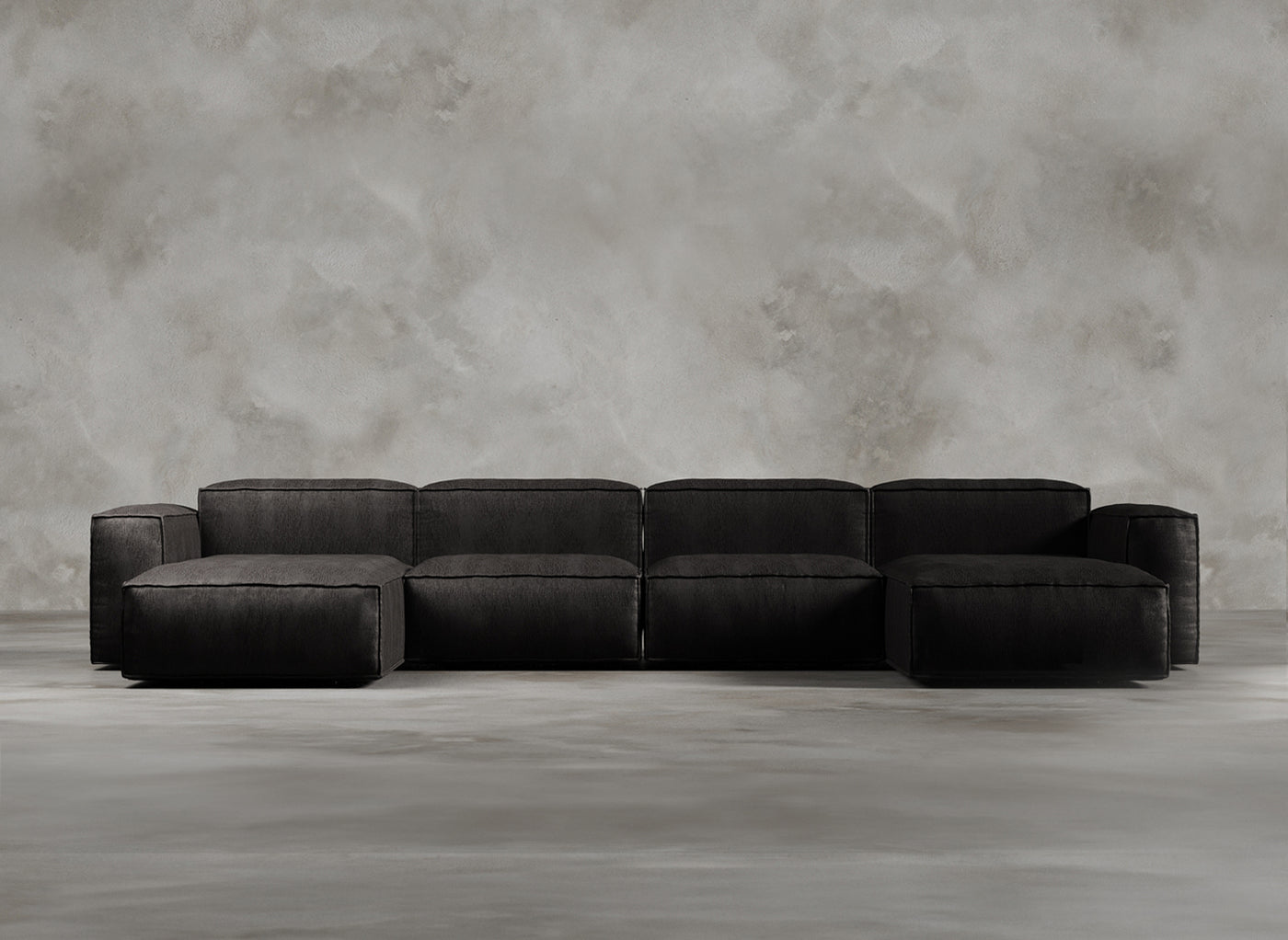 Modular Sofa I Belvedere I Umber I Dark Brown